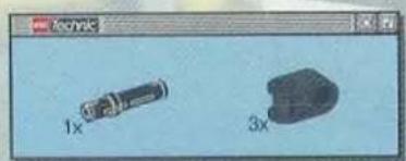 Two electronic components labeled 1x and 3x, shown in a window frame (no text or symbols on the objects themselves)
