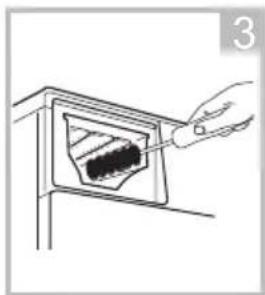Frilec KOBLENZ8214-030B - Clean The Detergent Dispenser - 3