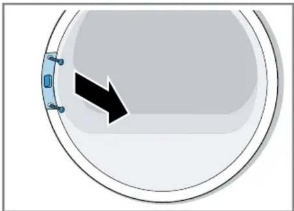 SIEMENS WQ46B2C9NL - Deurvergrendeling wisselen - 1