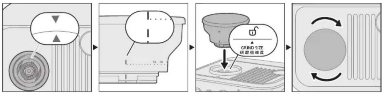 PHILIPS 2000 Series PSA2218 - - 安装豆箱 - 1