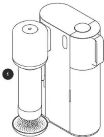 SEVERIN Mitte Home WK 9557 - De Mitte-cartridge activeren - 2
