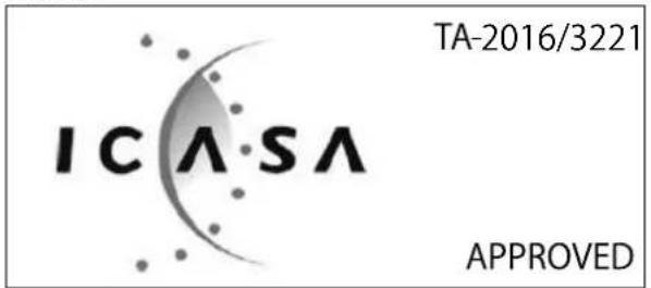 ICASA TA-2016/3221 APPROVED