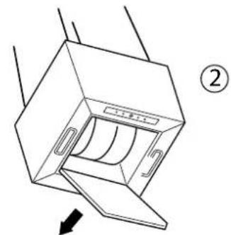 Linärie Tahiti RAHID40X - Installing and replacing the activated charcoal filter - 2