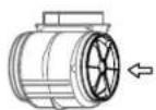 Linärie Tahiti RAHID40X - Installing and replacing the activated charcoal filter - 6
