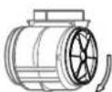Linärie Tahiti RAHID40X - Installing and replacing the activated charcoal filter - 7