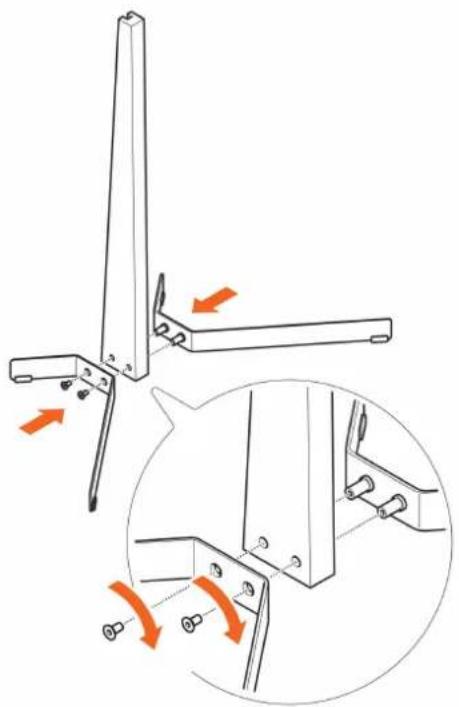 Vogel's TVS 3690 - Stap 2: Installeer de standaard - 1