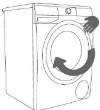 HISENSE WF5V843BW - Vullenvandewasmachine - 1