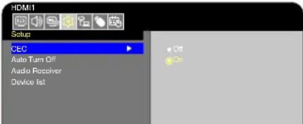 SHARP E438 - Enabling CEC - 1