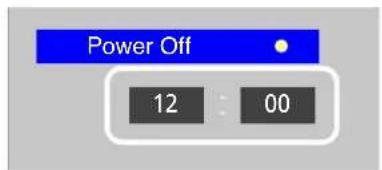 Power Off 12 : 00