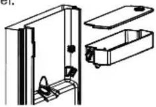 Exquisit SBS146-WS-040ES - Deur open alarm - 5