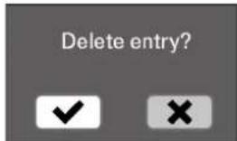 Delete entry?