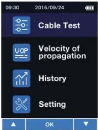 PCE Instruments CLT 10 - Main menu - 3