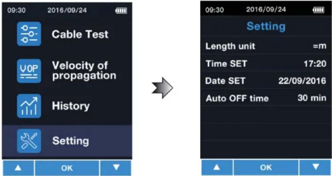 PCE Instruments CLT 10 - Settings - 1