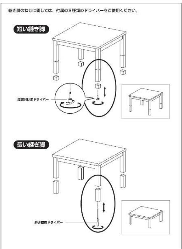 Yamazen GEX-F801H4N - テーブルとしての使い方 - 2