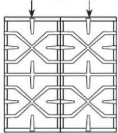 SIGNATURE SKSRT360SIS - Burner Grates - 1