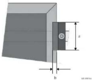 SHARP NU-RC300 - Clamp dimensions - 1