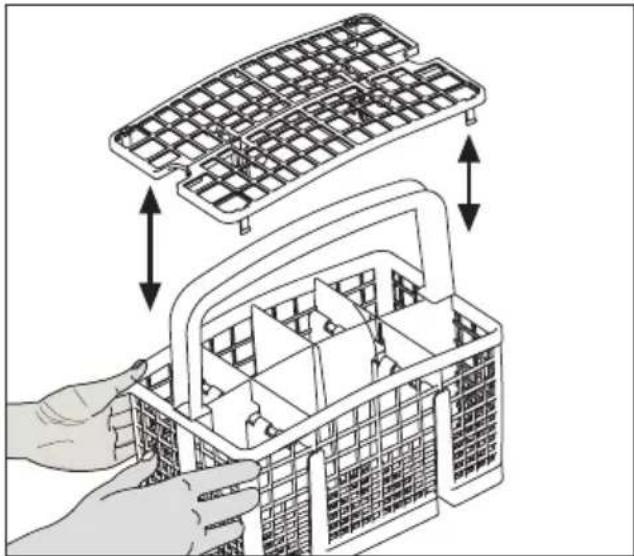 TEKA DFI 46950 ME - سلة أدوات المائدة - 2