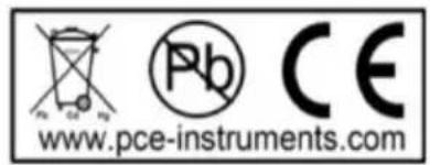 PCE Instruments DRA 1 - Disposal - 1