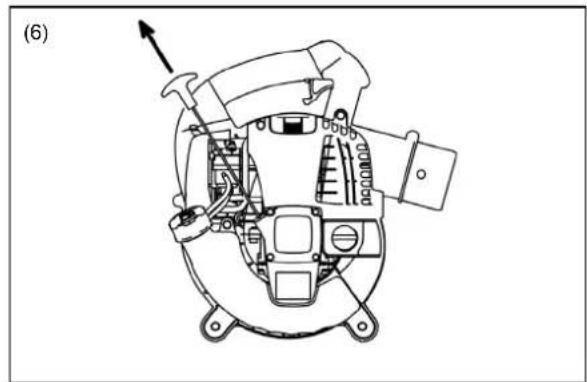 MAKITA BHX2510 - 1) Wanneer de motor koud is of als er is bijgetankt. - 3