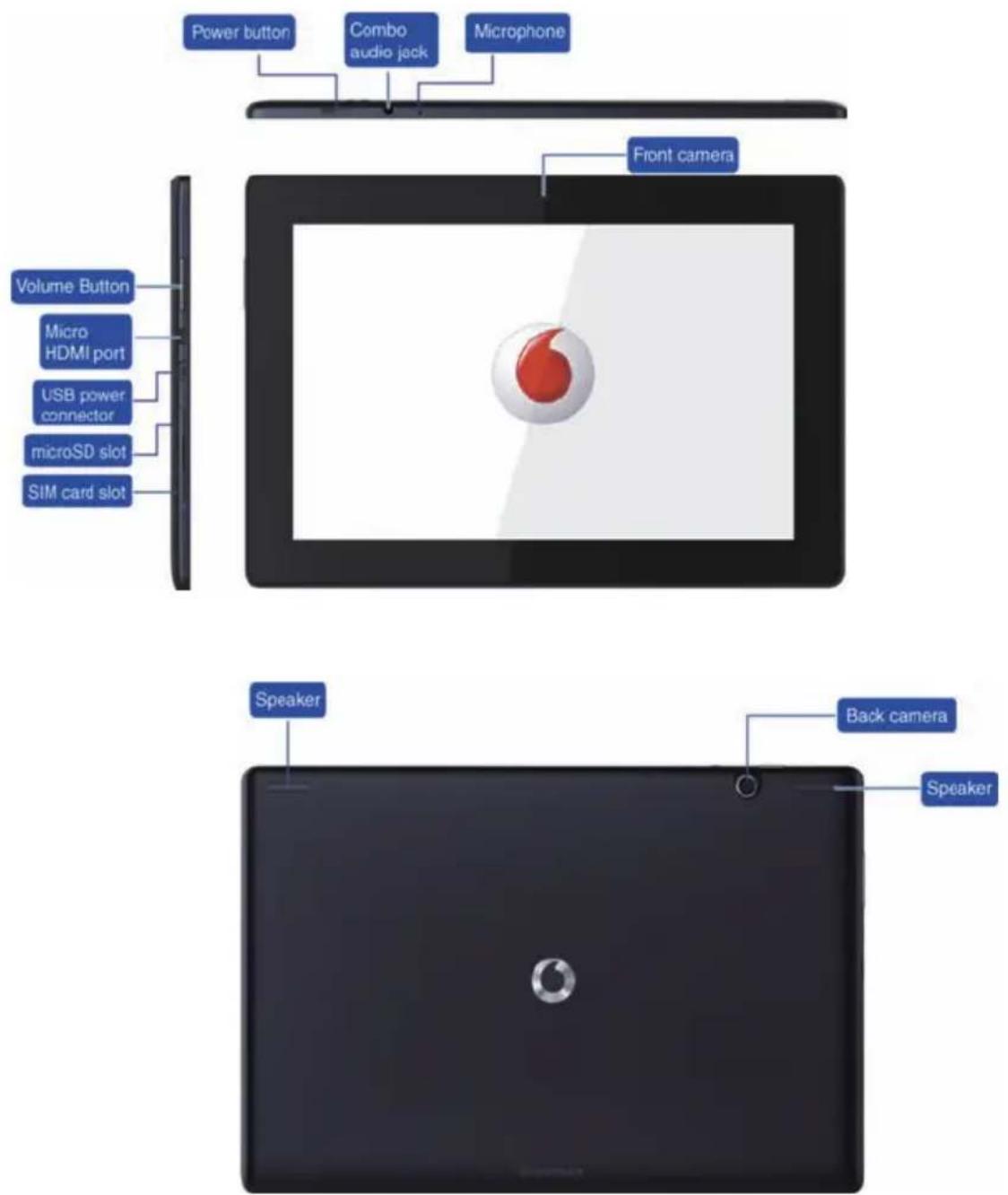 Vodafone Smart Tab III 10 - Getting started with your Smart Tab III - 1