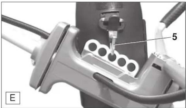 MAKITA DBC340 - Uitbalanceren van de motorzeis - 1