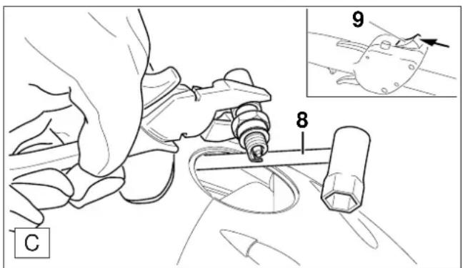 MAKITA DBC300 - Boudie controleren - 4