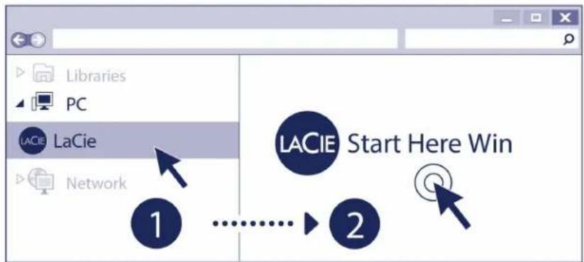 LACIE 2big Dock-V2 Thunderbolt 3 - Start hier - 2