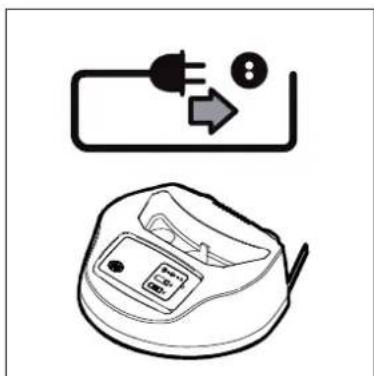 NILFISK ATTIX 40-0M PC Type 22 - Batterij laden en inzetten (ATTIX 30-01 PC BATT) - 1