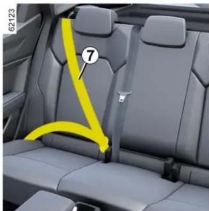DACIA Bigster - Autogordels achter - 1