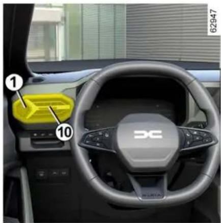 DACIA Bigster - VENTILATIEROOSTERS, VERWARMING EN AIRCONDITIONING - 1