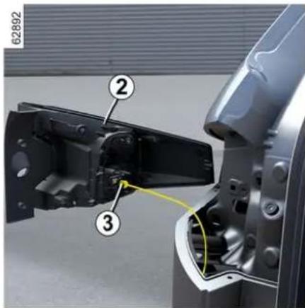 DACIA Bigster - Achterlichten: vervangen van een lamp - 3