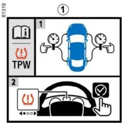 DACIA Bigster - WAARSCHUWING BIJ VERLIES VAN BANDENSPANNING - 2