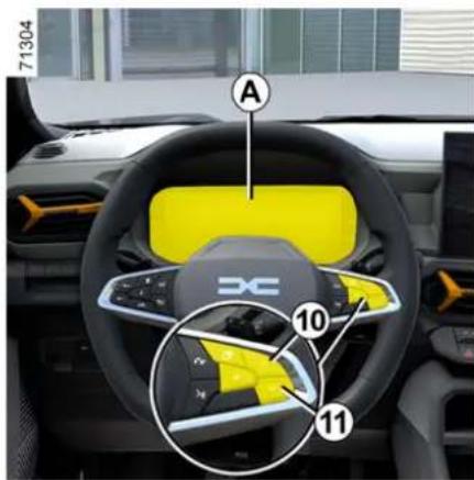 DACIA Bigster - Waarschuwingslampje elektrische bedrijfsmodus 32 - 1