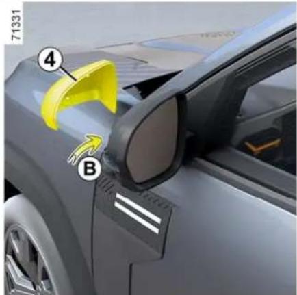DACIA Bigster - KOPLAMPEN, LAMPEN: VERVANGEN VAN EEN LAMP - 5