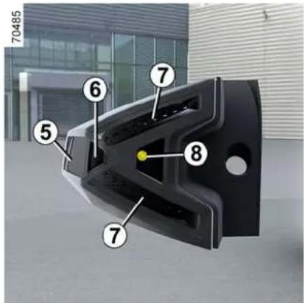 DACIA Bigster - KOPLAMPEN, LAMPEN: VERVANGEN VAN EEN LAMP - 3