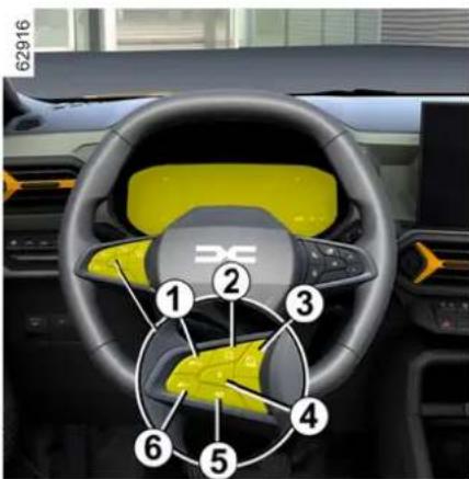 DACIA Bigster - Uitschakelen van de functie - 1