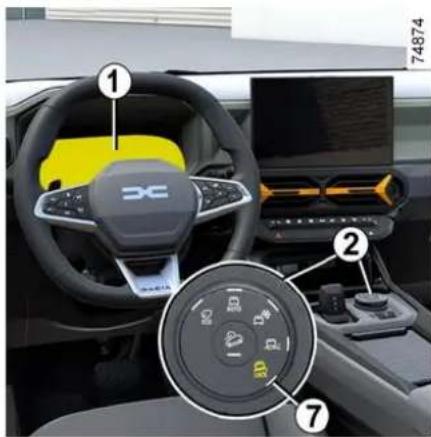 DACIA Bigster - De modus "OFF-ROAD" (LOCK) - 1