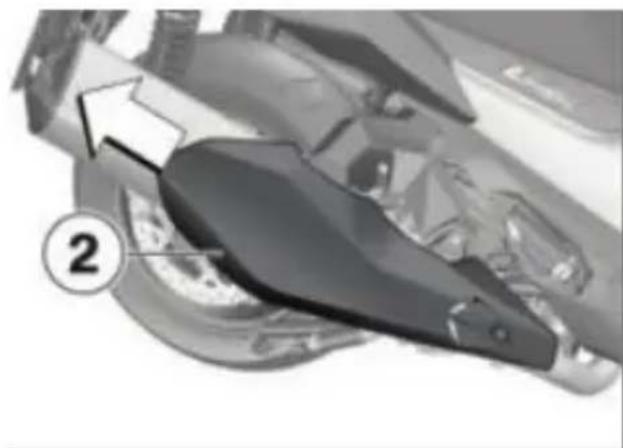 BMW C 400 X (2025) - Hete motor en/of heet uit- laatsysteem - 2