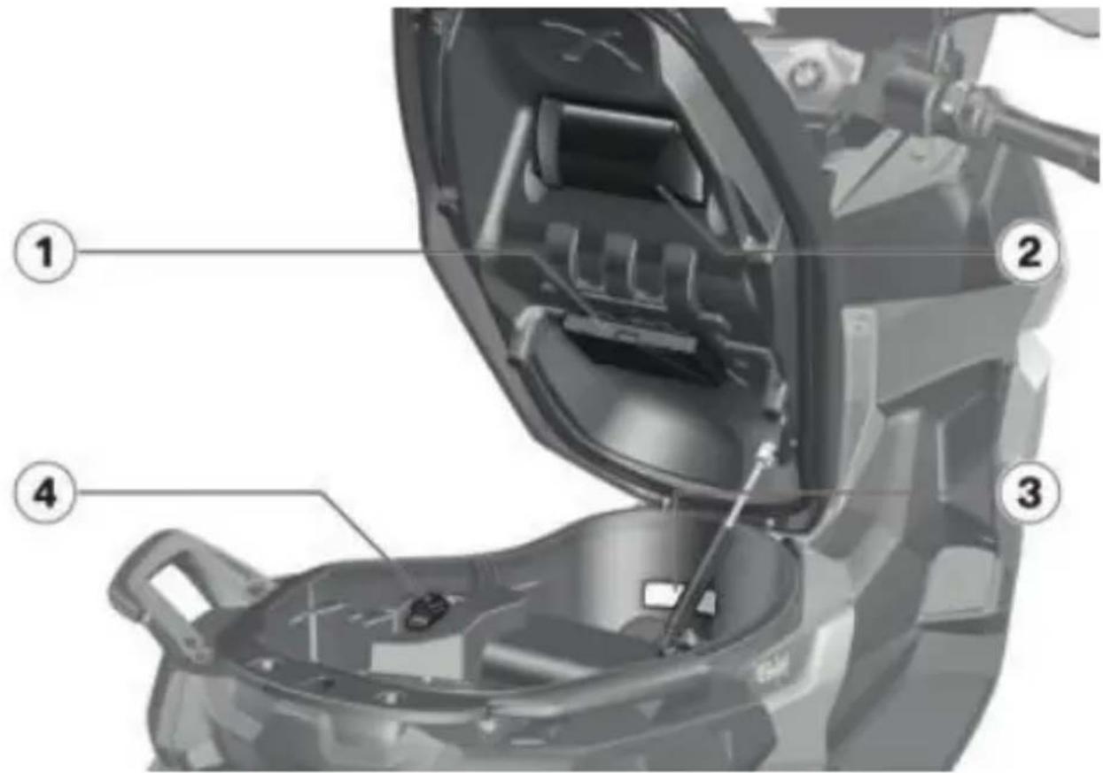 BMW C 400 X (2025) - ONDER DE BUDDYSEAT - 1