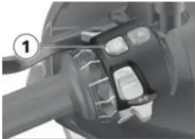 BMW C 400 X (2025) - Dagrijlicht bedienen - 1