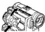 PANASONIC NV-GS75EK - Het insteken van een cassette - 4