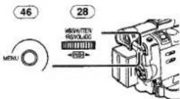 PANASONIC NV-GS75EK - Zet [VCR FUNCTIONS] >> [PLAYBACK FUNCTIONS] >> [BLANK SEARCH] >> [YES]. - 1
