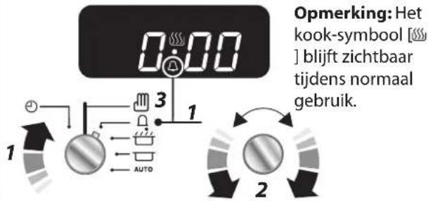 FALCON Classic Deluxe 100 Dual Fuel - De tijd instellen - 2