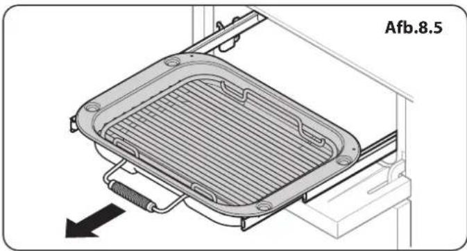 FALCON Classic Deluxe 100 Dual Fuel - Uitschuifgrill - 4