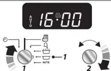 FALCON Classic Deluxe 100 Dual Fuel - De oven automatisch starten en stoppen (alleen hoofdoven) - 2