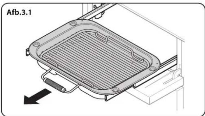 FALCON Classic Deluxe 100 Dual Fuel - De uitschuifgrill gebruiken™ - 1