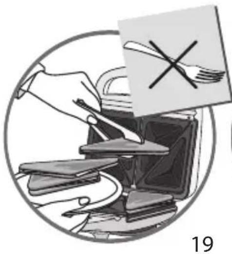 TEFAL Waffle Time WD170D - waffle time croc time - 24