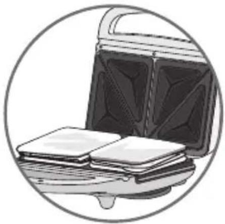 TEFAL Waffle Time WD170D - waffle time croc time - 20