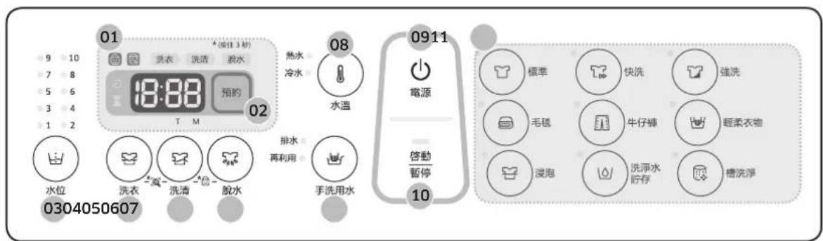 SAMSUNG WA13J5750SP - 操作 - 1