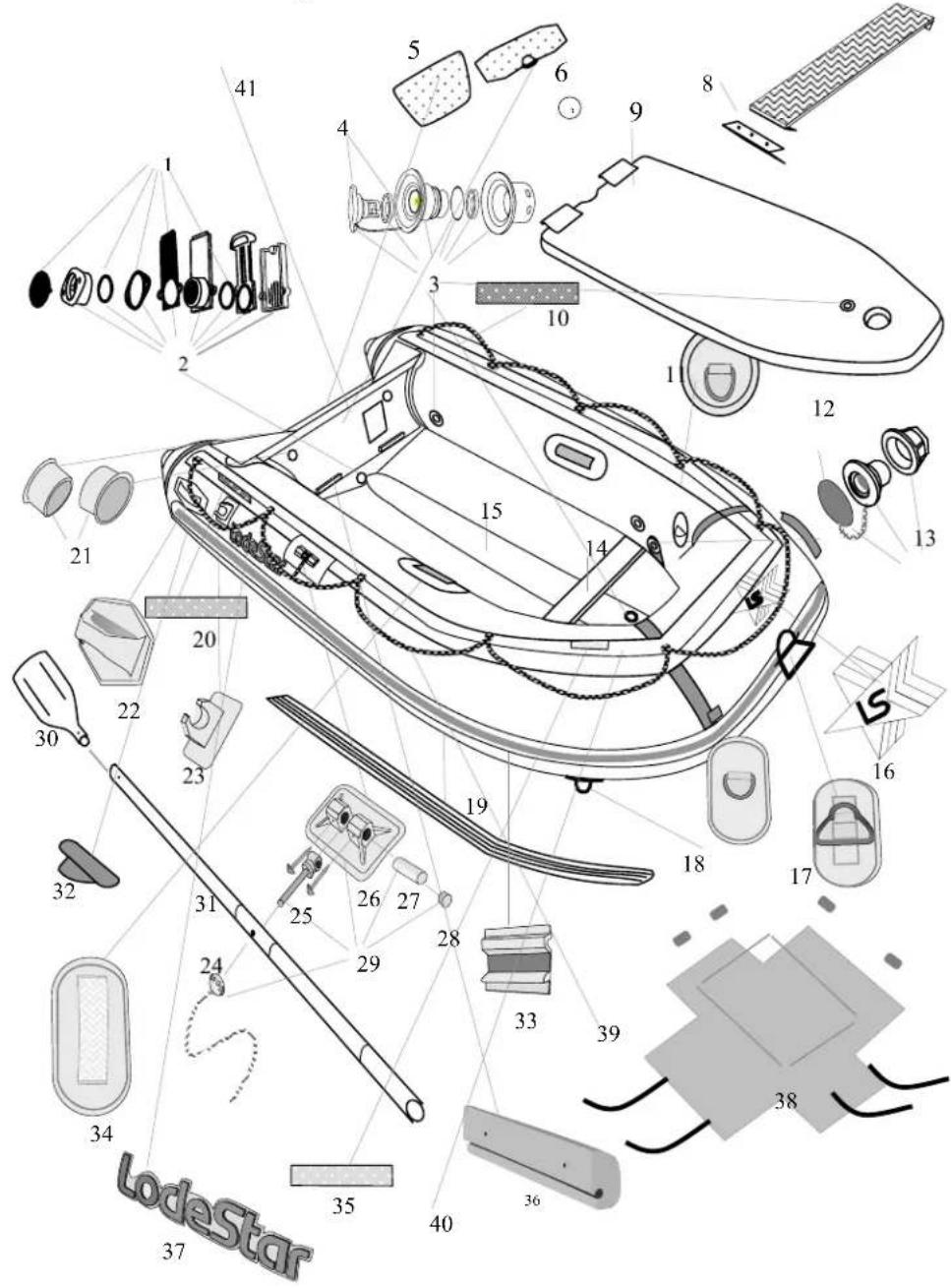 LodeStar Quick Roller 190 - Owners manual LodeStar inflatable boats - 1